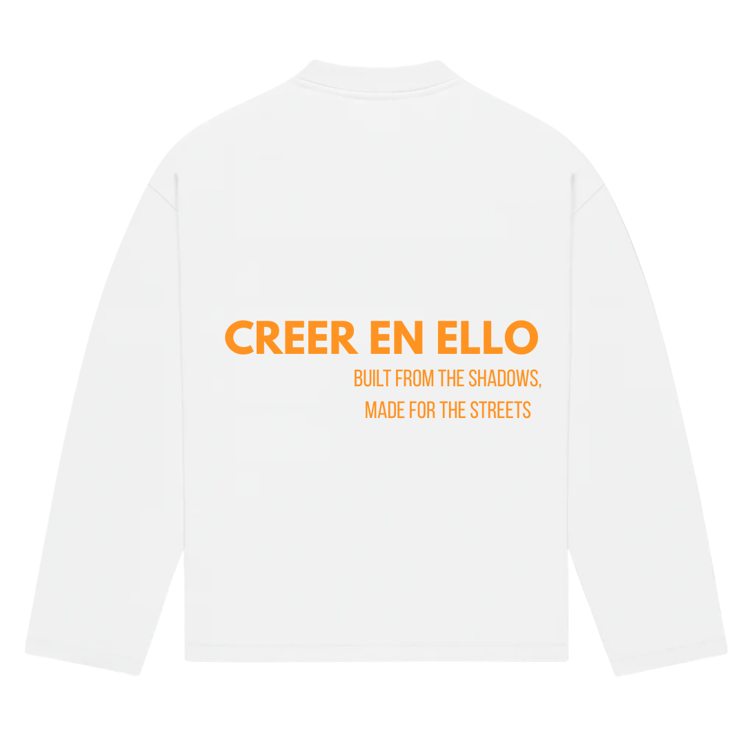 Kingsday Special - CEE X Build from the shadows - Longsleeve TEE White