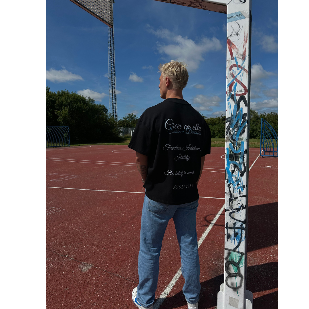 CEE X SUMMER DIVISION - TEE Black