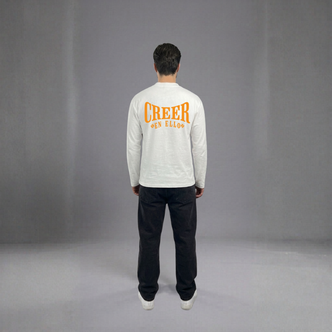 Kingsday Special - CREER EN ELLO - Longsleeve TEE White
