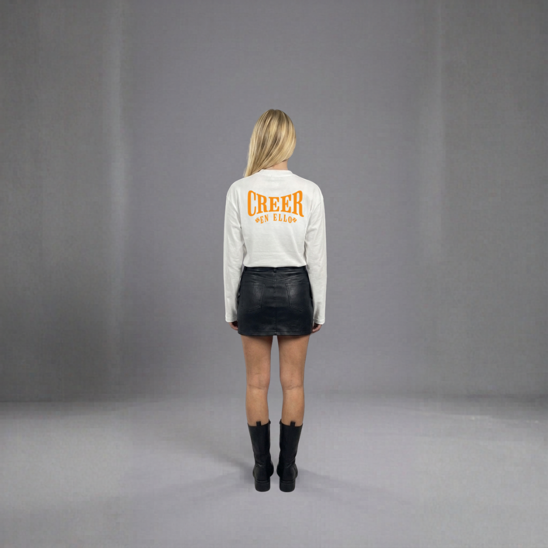 Kingsday Special - CREER EN ELLO - Longsleeve TEE White