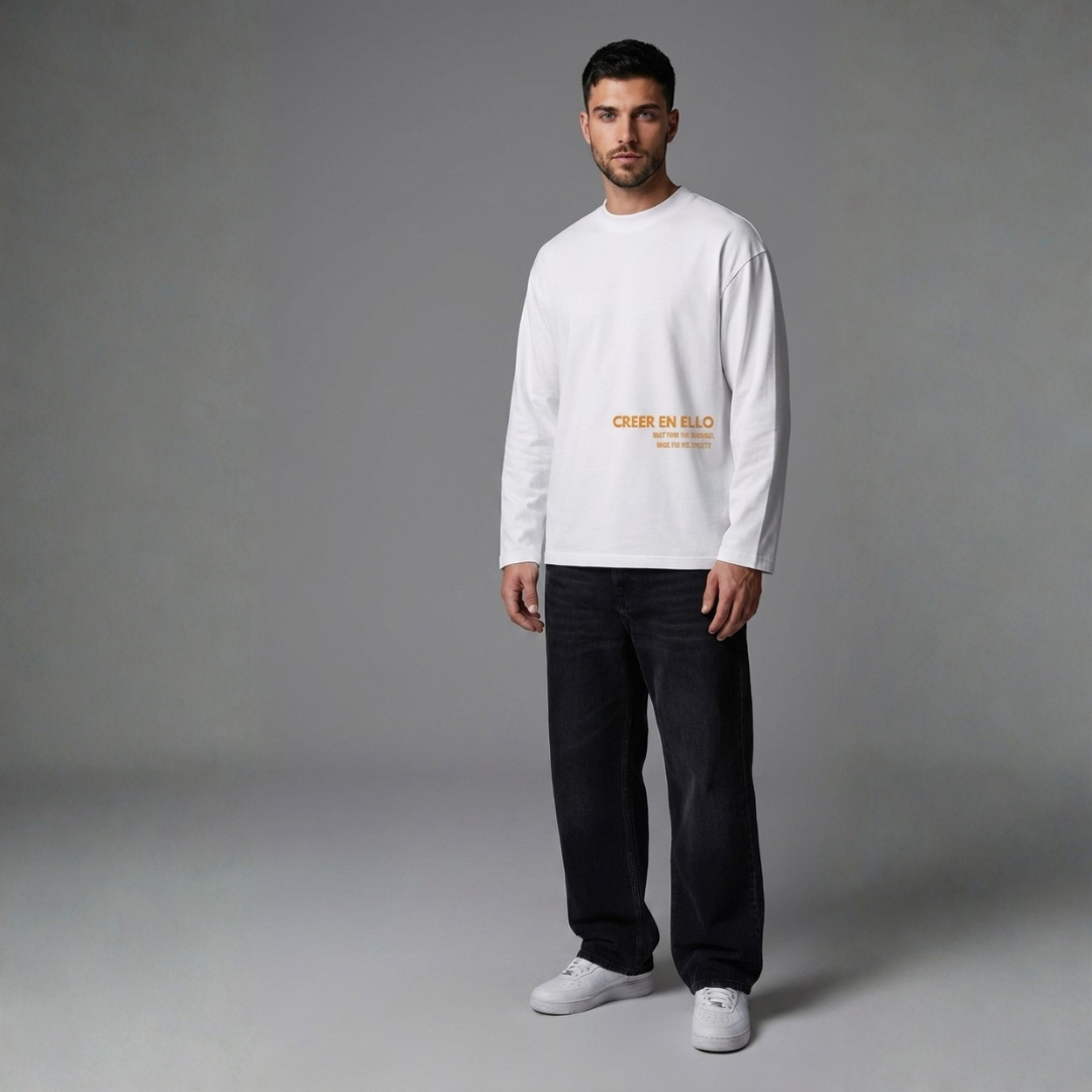 Kingsday Special - CEE X Build from the shadows - Longsleeve TEE White