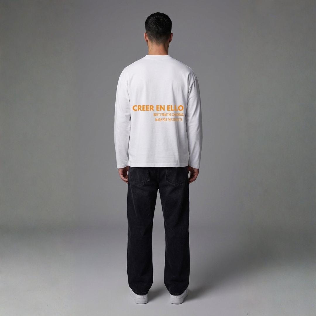 Kingsday Special - CEE X Build from the shadows - Longsleeve TEE White