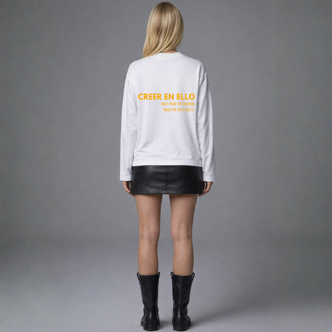 Kingsday Special - CEE X Build from the shadows - Longsleeve TEE White
