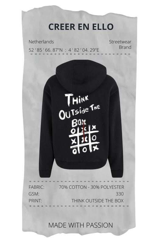 CEE X Think outside the box - Hoodie Black