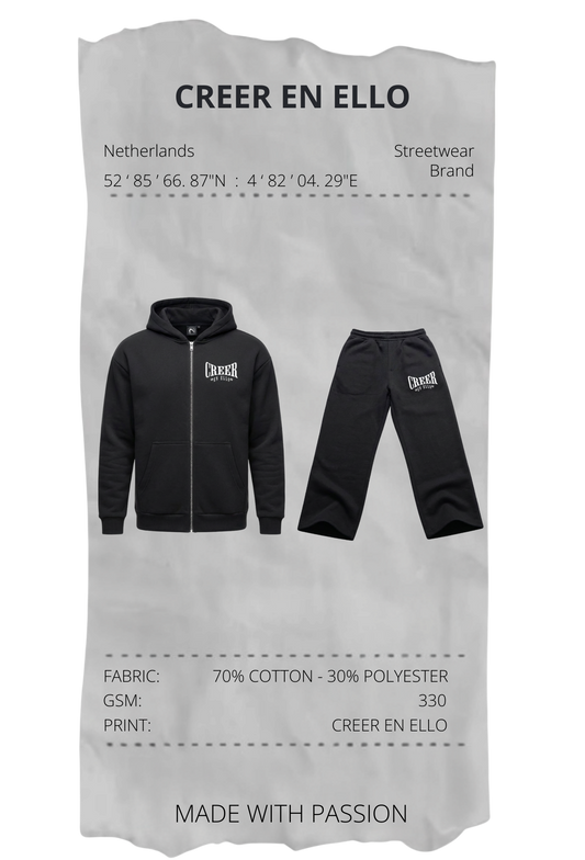 CREER EN ELLO - Zip Set Black