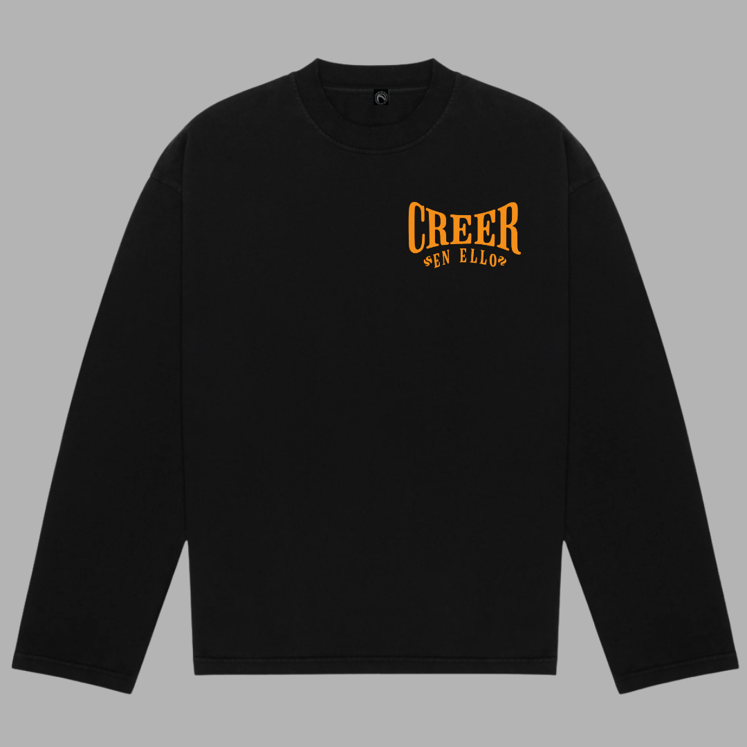 Kingsday Special- CREER EN ELLO - Longsleeve TEE Black