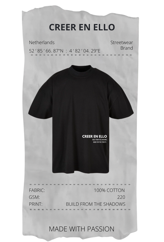 CEE X Build from the shadows - TEE Black