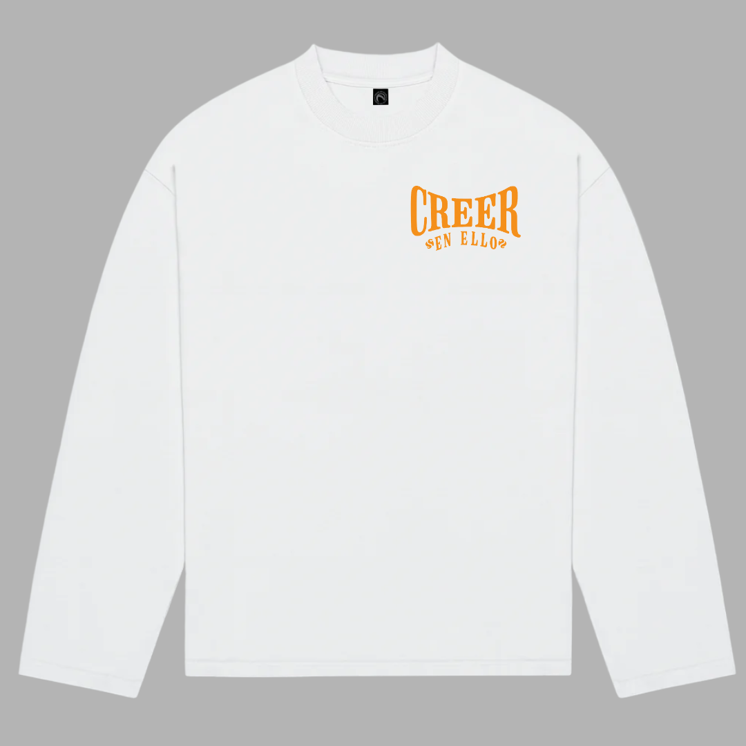 Kingsday Special - CREER EN ELLO - Longsleeve TEE White
