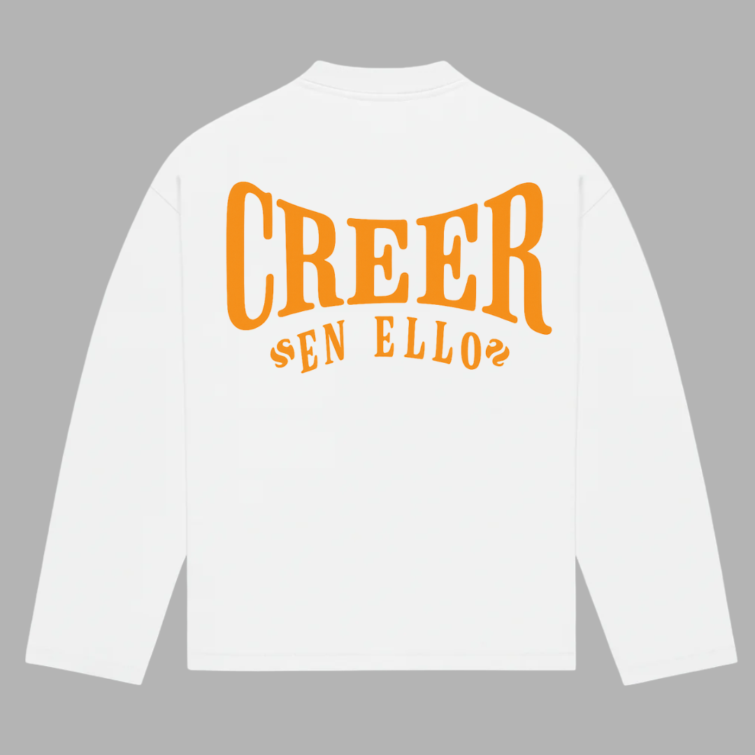 Kingsday Special - CREER EN ELLO - Longsleeve TEE White