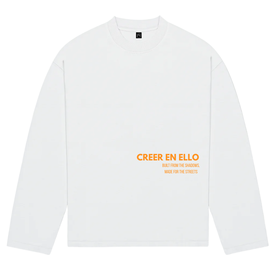 Kingsday Special - CEE X Build from the shadows - Longsleeve TEE White