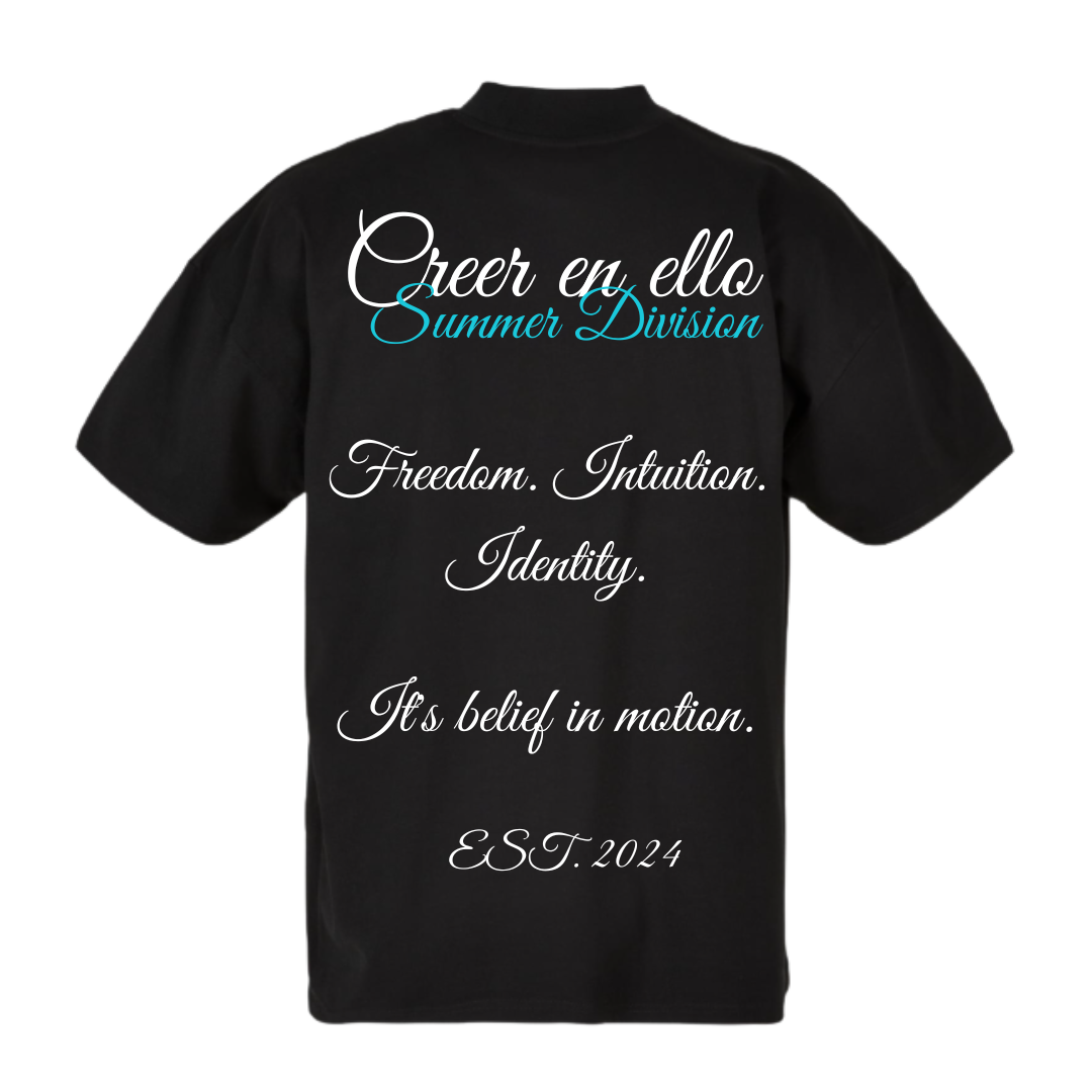 CEE X SUMMER DIVISION - TEE Black